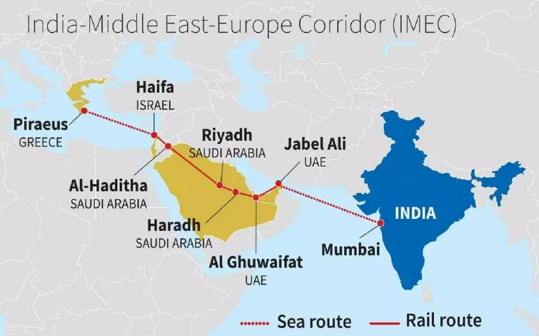 Explained: India-Middle East-Europe Economic Corridor (IMEC)